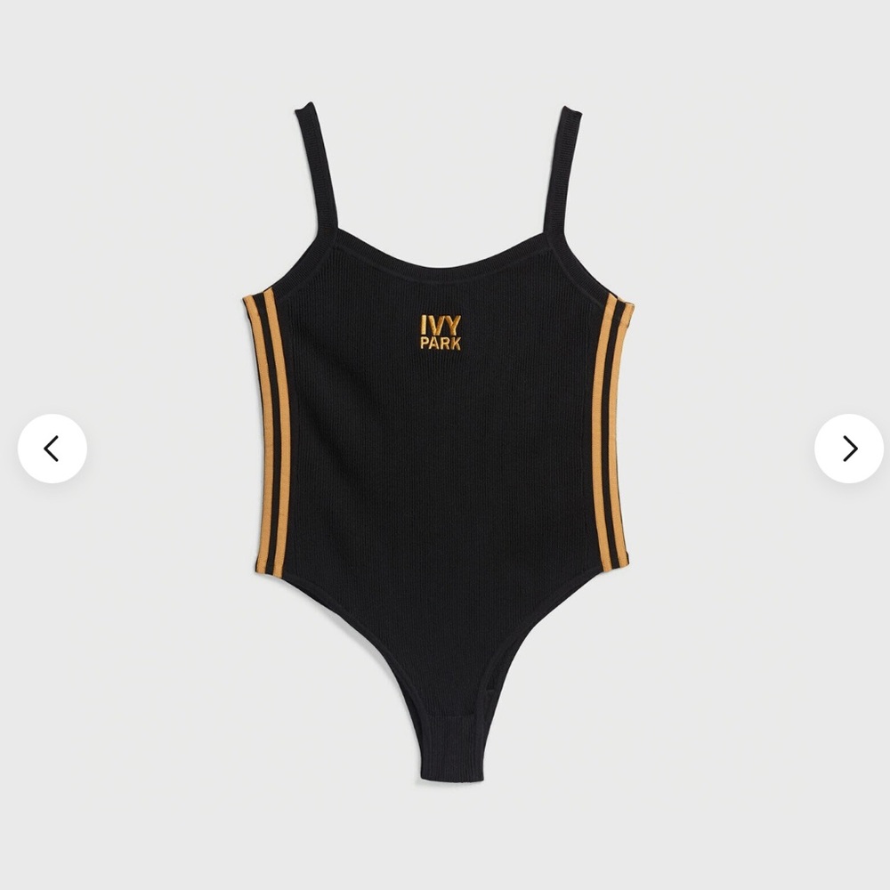 Adidas Ivy Park Black Knit Bodysuit